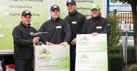 ausgebildete und freundliche Möbelpacker
